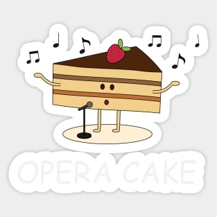 Opera Cake Sticker